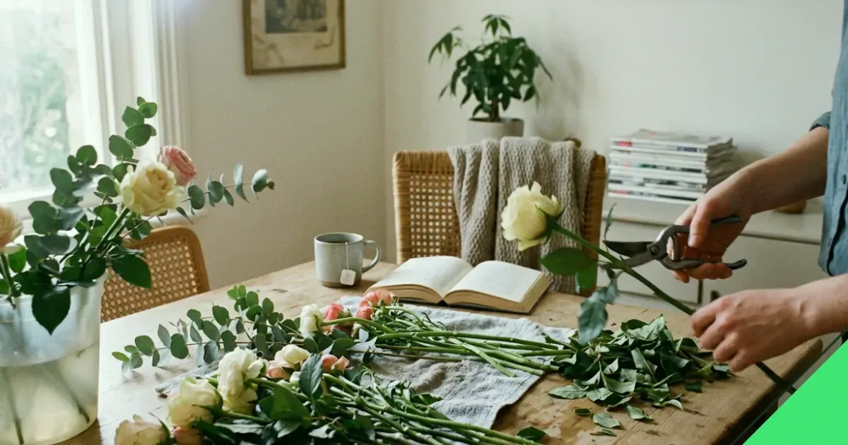 Conditioning flowers: 6 prep steps for stronger stems and longer vase life